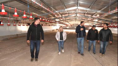 General Alvarado: se inauguró la primera etapa de una planta avícola