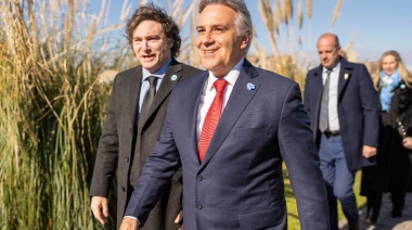 Martín Llaryora le exigió a Milei la quita de las retenciones