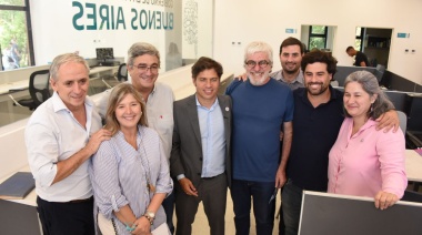 Chascomús: el ministro Javier Rodríguez acompañó a Kicillof en la inauguración de la Casa de la Provincia