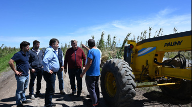 Javier Rodríguez visitó Bragado y Viamonte, y presentó la nueva declaración de emergencia agropecuaria