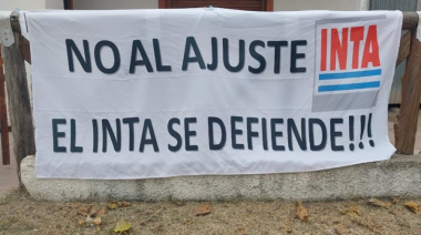 Paro y marcha de trabajadores del INTA al Congreso en contra de las reformas