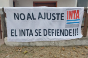 Paro y marcha de trabajadores del INTA al Congreso en contra de las reformas
