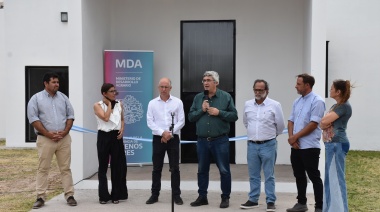 Javier Rodríguez inauguró un frigorífico en Coronel Pringles