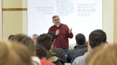 Javier Rodríguez: "Las producciones intensivas tienen un enorme potencial en la Provincia”