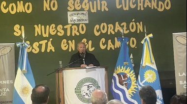 Desde Santa Cruz, el presidente de CRA defendió la barrera sanitaria