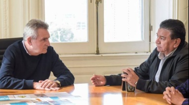 Agustín Rossi visitó la UATRE y discutió propuestas con José Voytenco