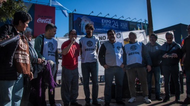 Organizaciones de la agricultura familiar se movilizaron frente a la Expo de Palermo
