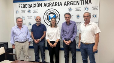 La Federación Agraria recibió a un importante ministro de Kicillof