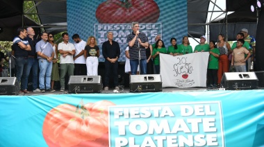 La fiesta del Tomate Platense festejó sus 20 años