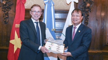 Bahillo se reunió con funcionarios vietnamitas en busca de apertura de nuevos mercados para el agro