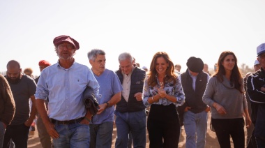 Victoria Tolosa Paz visitó la Cabaña "La Coincidencia"