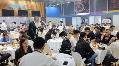 Carne argentina: comenzó la esperada Sial China con una explosiva concurrencia de compradores