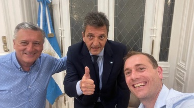 Alberto Gelené, intendente de Las Flores:"hace 20 años que Sergio Massa tiene diálogo con el campo"