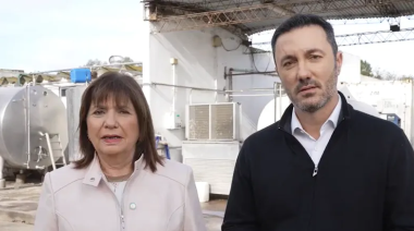 Cañuelas: Patricia Bullrich presentó su fórmula desde la pyme láctea que fue bloqueada por ATILRA