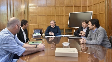 Bahillo se reunió con representantes de Industrial Hemp Solutions para potenciar el cáñamo