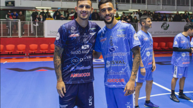 Leandro Paredes participó de un partido a beneficio organizado por OSPRERA