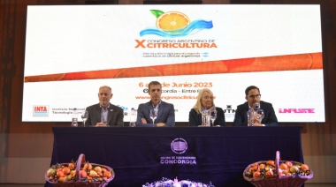 Citricultores locales e internacionales debatieron en Concordia innovaciones para el sector