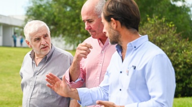 Vilella en el INTA Balcarce: "es un claro ejemplo de nuestro principal eje de gestión"