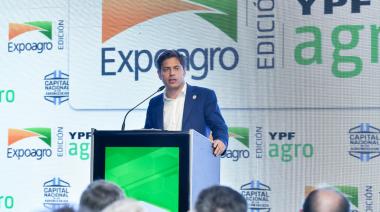 Kicillof encabezó la tradicional cena de Expoagro y afirmó que nunca pensó darle la espalda al campo