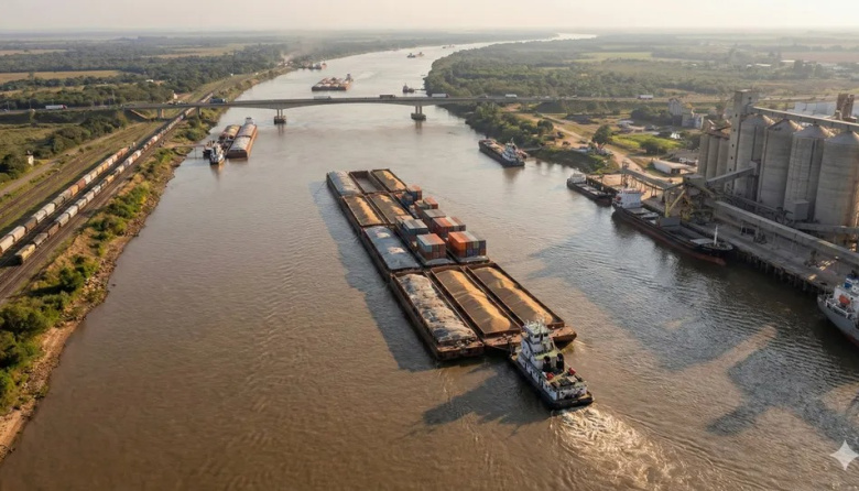 El Gobierno adjudicó la Hidrovía a Jan de Nul para garantizar la salida de las exportaciones