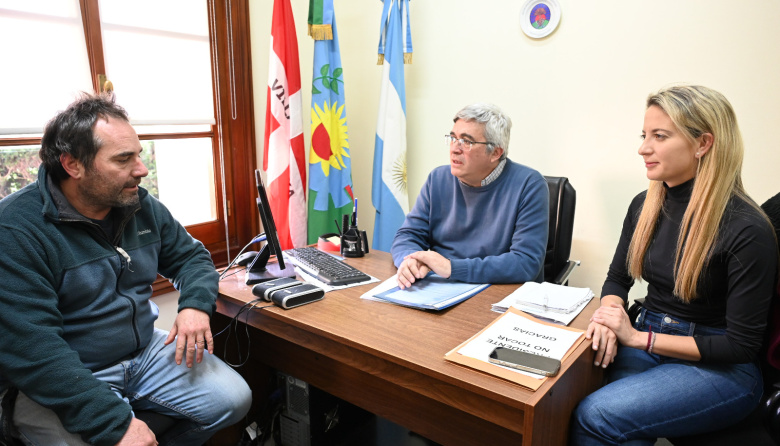 Productores de General Villegas se reunieron con Javier Rodríguez con varios planteos