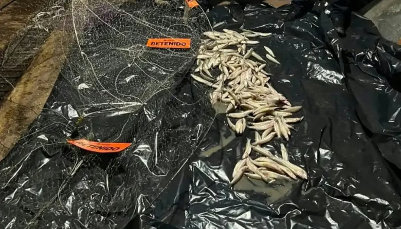 Desbaratan pesca ilegal nocturna en la laguna gracias a una alerta ciudadana