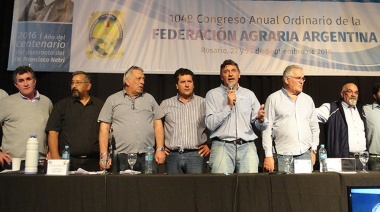 La Federación Agraria no se moviliza pero presenta un petitorio