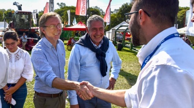 Bahillo en la Expo Todo Láctea: "una muestra que nos permite mostrar y visibilizar el potencial de la lechería"