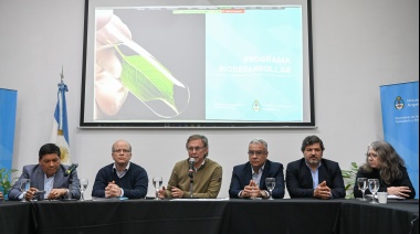 Bahillo presentó un programa para fomentar los bioproductos