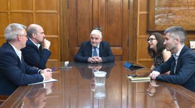 Vilella recibió a representantes del Banco Interamericano de Desarrollo para analizar proyectos de inversión
