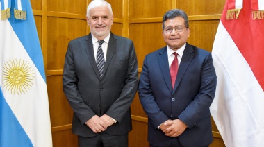 Vilella recibió al Embajador de Indonesia, Sulaiman Syarif