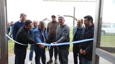 El ministro Javier Rodríguez participó de la inauguración de la Exposición Apícola de Chivilcoy