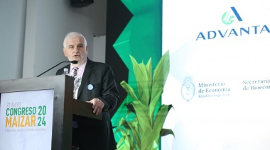 Vilella encabezó la inauguración de Maizar y ratificó la idea de quitar retenciones