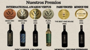 Bodega Puna celebra un 2025 consagratorio con medallas de oro en Alemania, Francia e Inglaterra