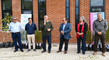 Movilidad, infraestructura vial, educación rural y arbolado: la recorrida de Javier Rodríguez