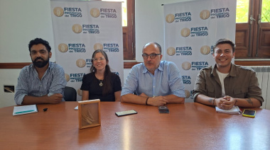 Se presentó la Fiesta Provincial del Trigo en Tres Arroyos