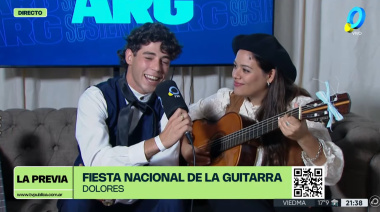 Dolores tuvo una cobertura mediática inédita en la Fiesta Nacional de la Guitarra
