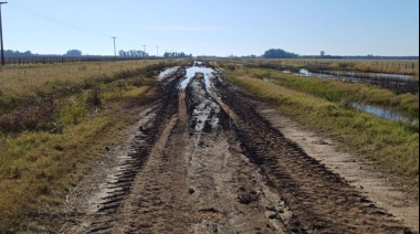 Conflicto entre productores y el intendente Waldemar Giordano de Colón por los caminos rurales
