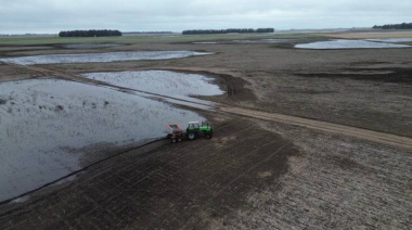 Declararon la emergencia agropecuaria por inundaciones en 9 de Julio y Necochea