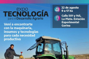 La Plata se prepara para un encuentro de innovación: llega la Expo Tecnología para el Desarrollo Agrario