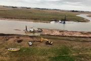 El Gobierno le prometió al campo avanzar con las obras de dragado en el Río Salado