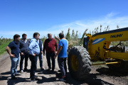 Javier Rodríguez visitó Bragado y Viamonte, y presentó la nueva declaración de emergencia agropecuaria